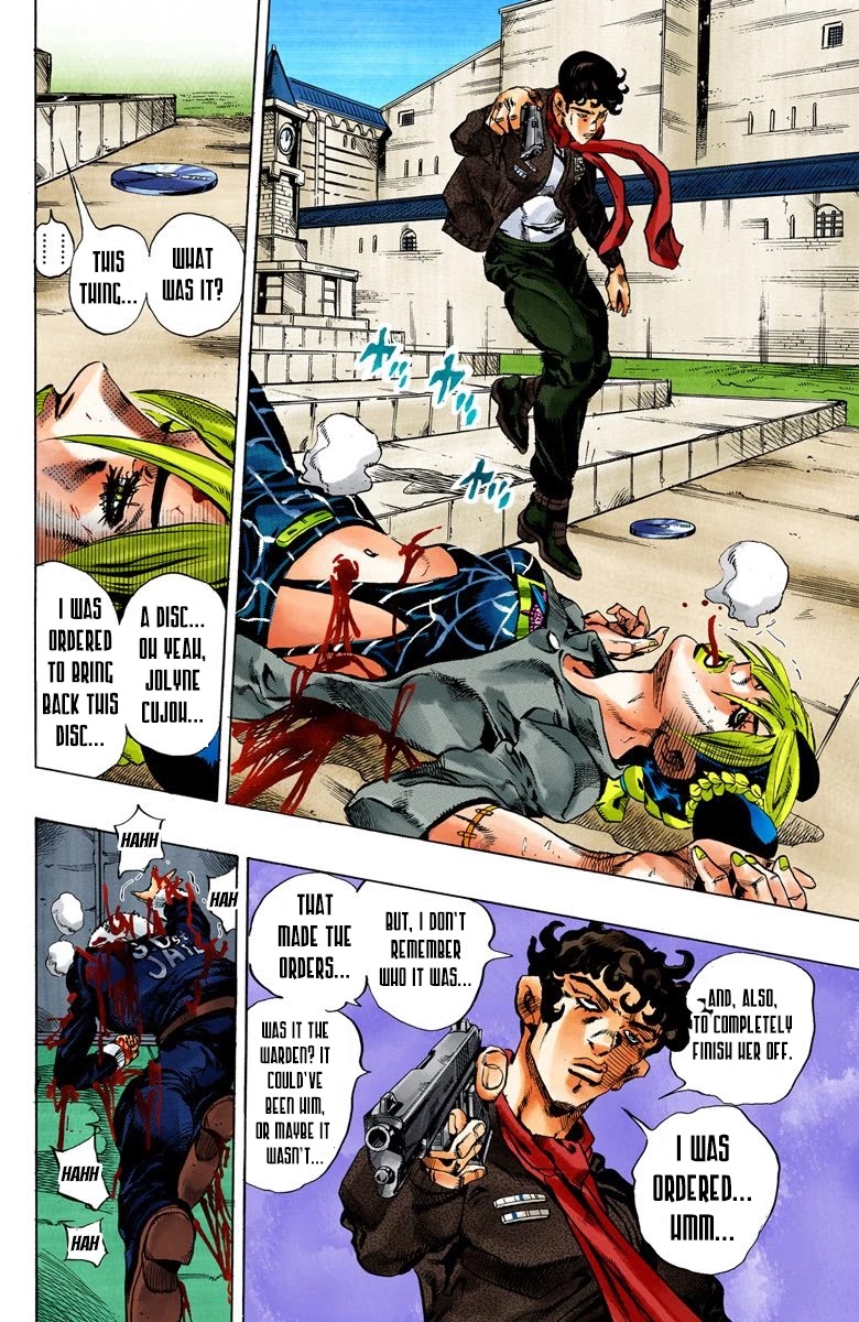 JoJo's Bizarre Adventure Part 6 - Stone Ocean (Official Colored) chapter 48 page 8