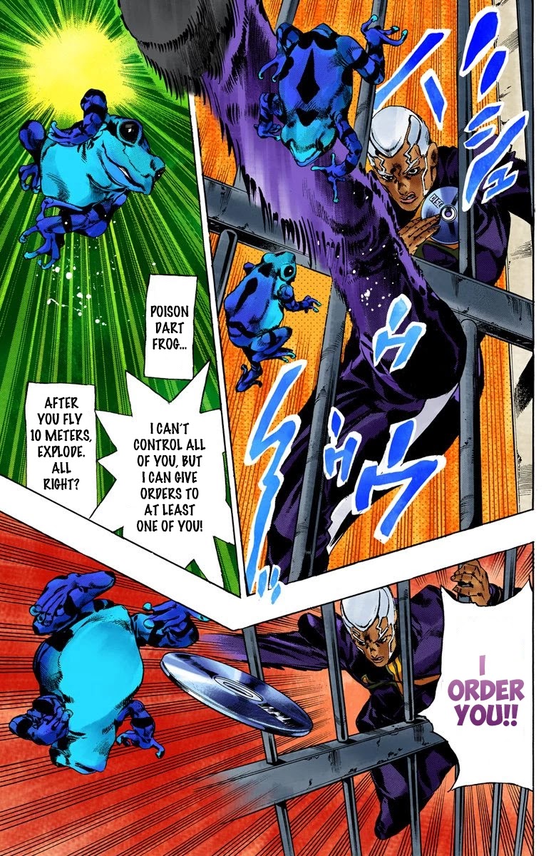 JoJo's Bizarre Adventure Part 6 - Stone Ocean (Official Colored) chapter 49 page 14
