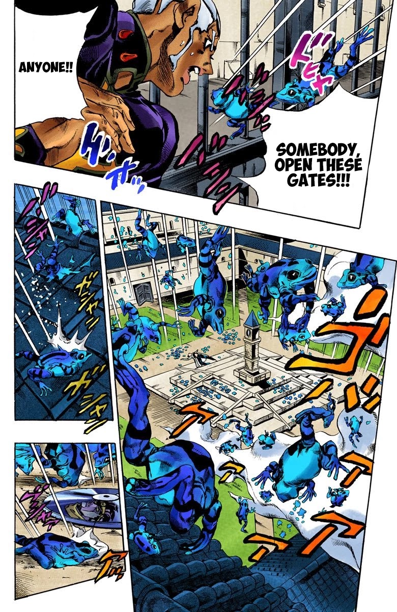 JoJo's Bizarre Adventure Part 6 - Stone Ocean (Official Colored) chapter 49 page 3
