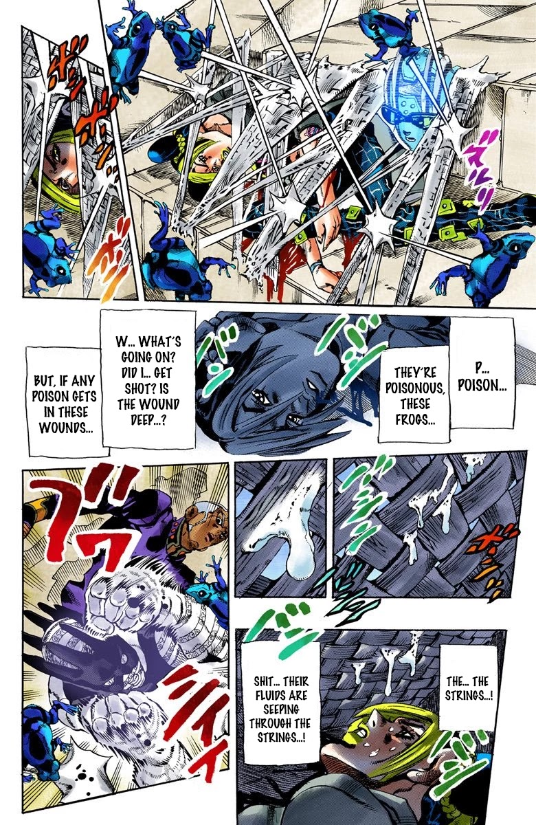 JoJo's Bizarre Adventure Part 6 - Stone Ocean (Official Colored) chapter 49 page 5