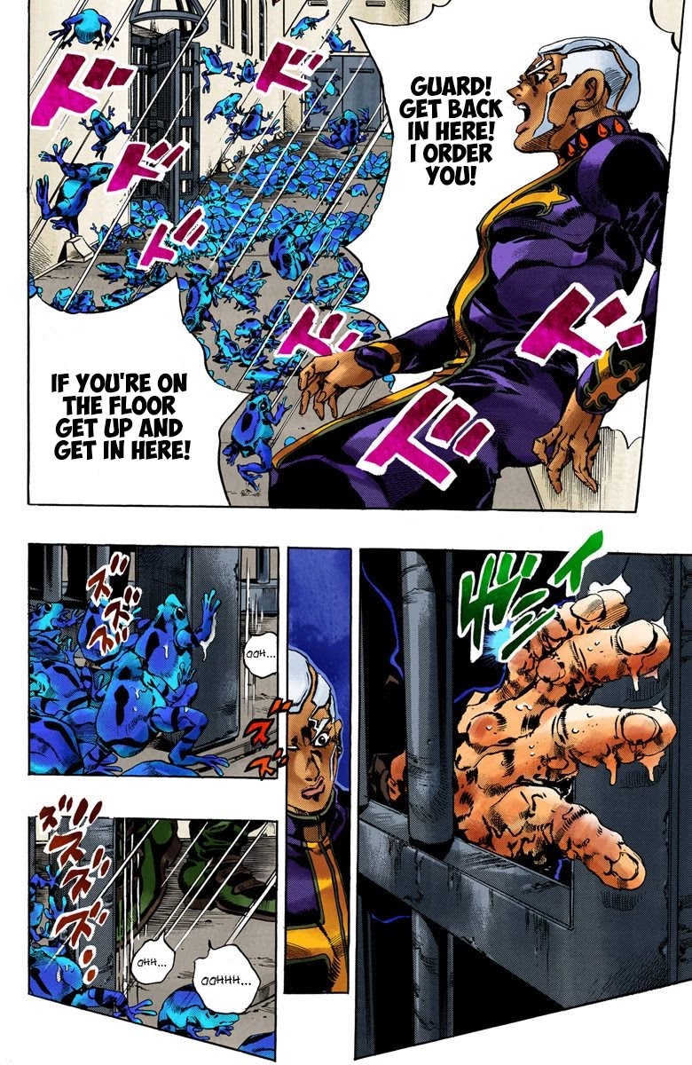 JoJo's Bizarre Adventure Part 6 - Stone Ocean (Official Colored) chapter 49 page 7