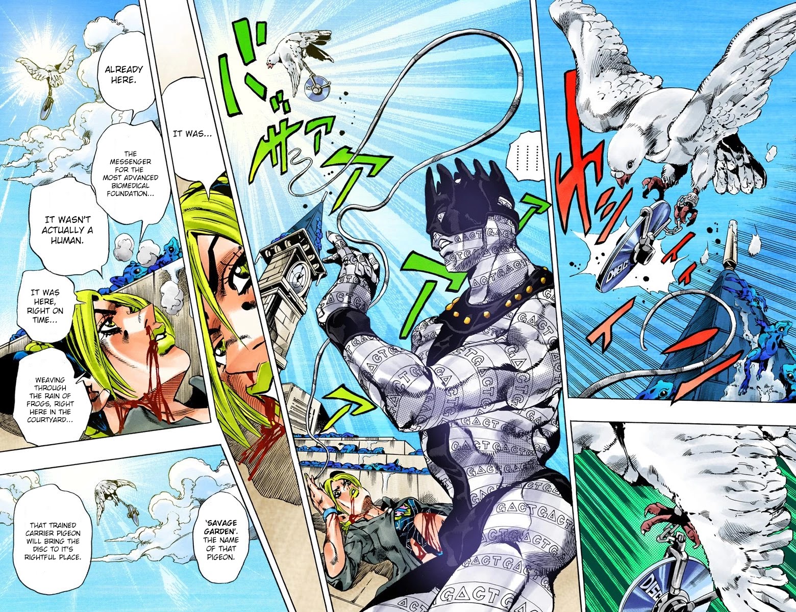 JoJo's Bizarre Adventure Part 6 - Stone Ocean (Official Colored) chapter 50 page 11