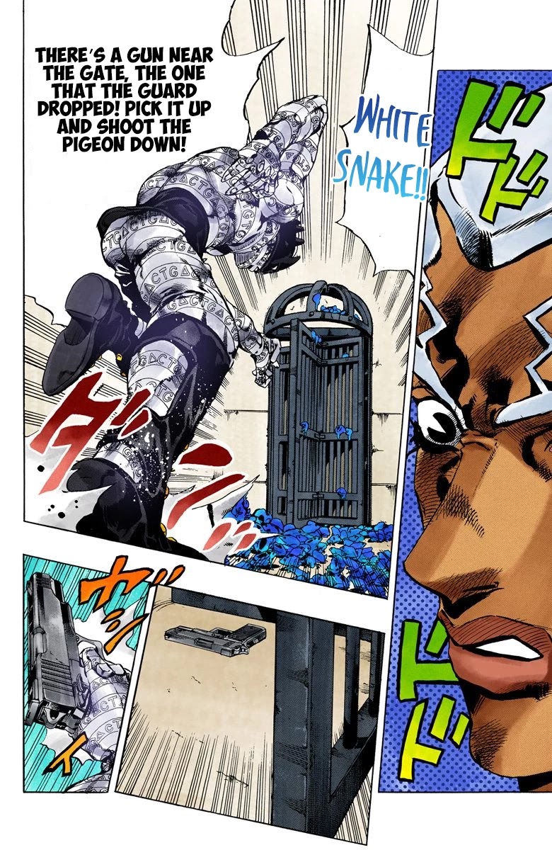 JoJo's Bizarre Adventure Part 6 - Stone Ocean (Official Colored) chapter 50 page 12