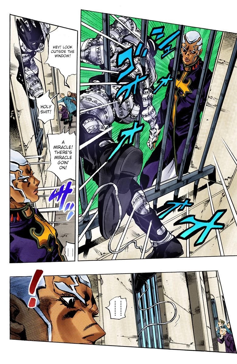 JoJo's Bizarre Adventure Part 6 - Stone Ocean (Official Colored) chapter 50 page 16