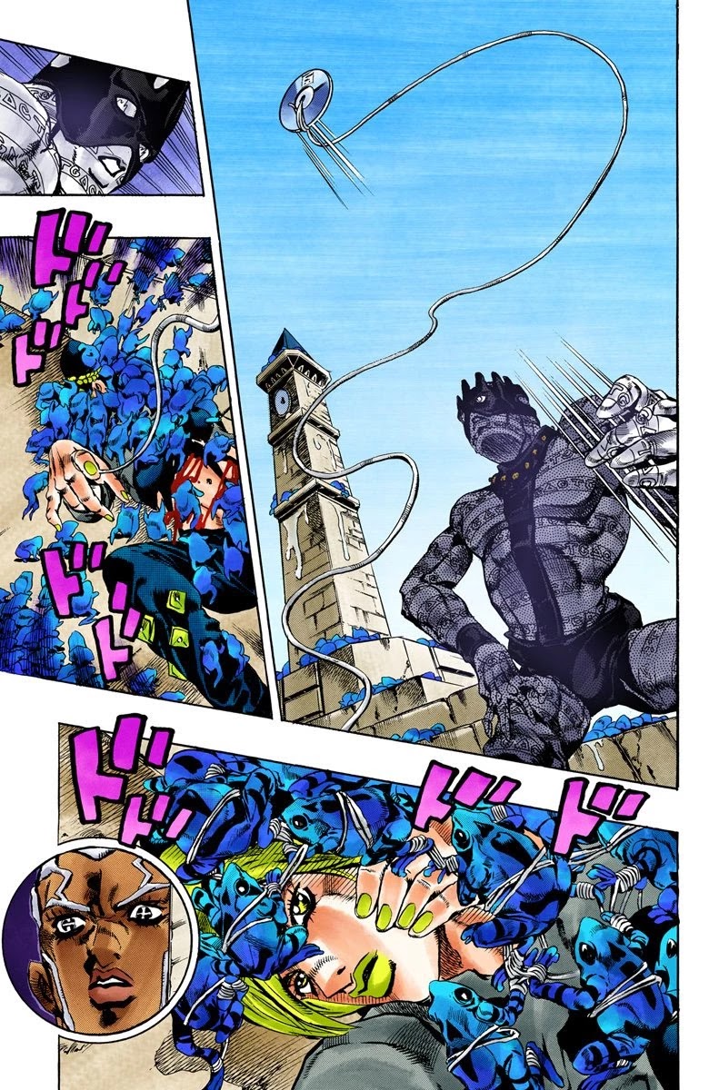 JoJo's Bizarre Adventure Part 6 - Stone Ocean (Official Colored) chapter 50 page 8