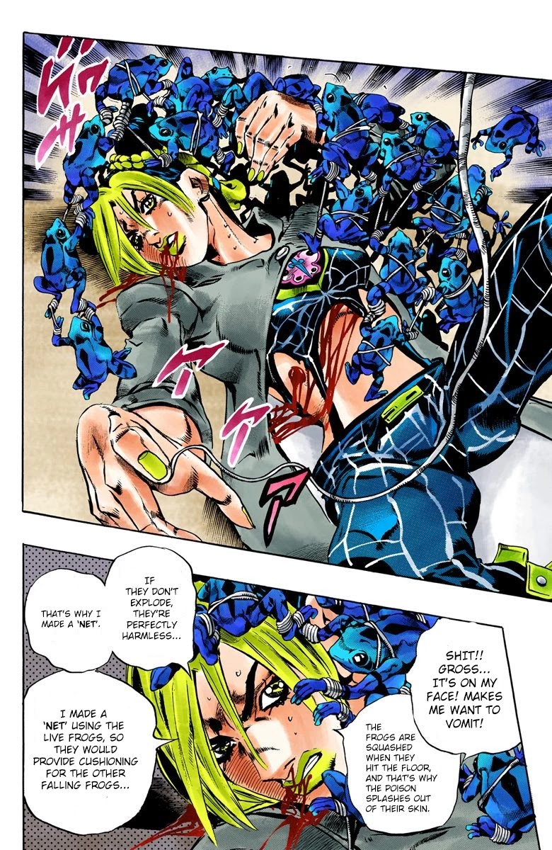 JoJo's Bizarre Adventure Part 6 - Stone Ocean (Official Colored) chapter 50 page 9