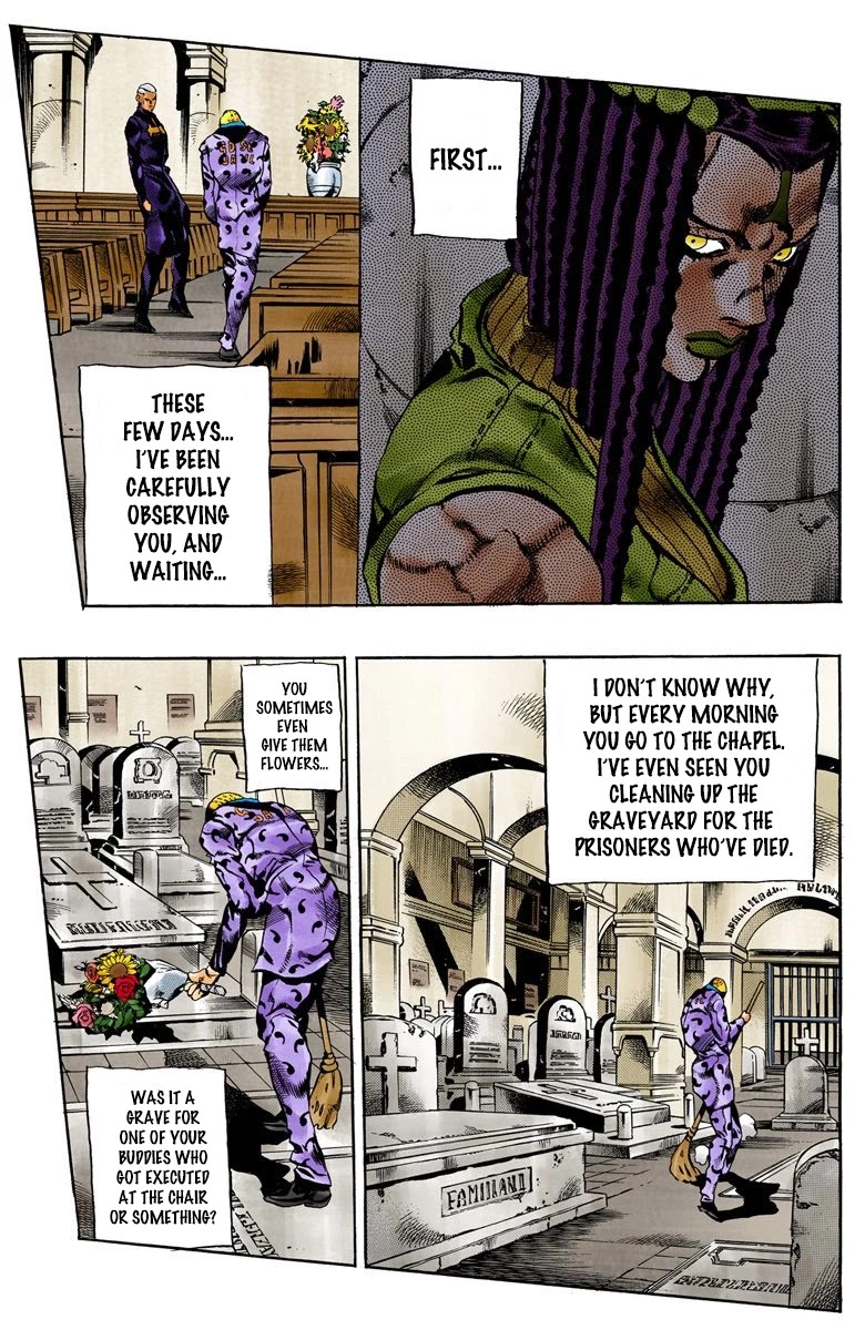 JoJo's Bizarre Adventure Part 6 - Stone Ocean (Official Colored) chapter 52 page 3