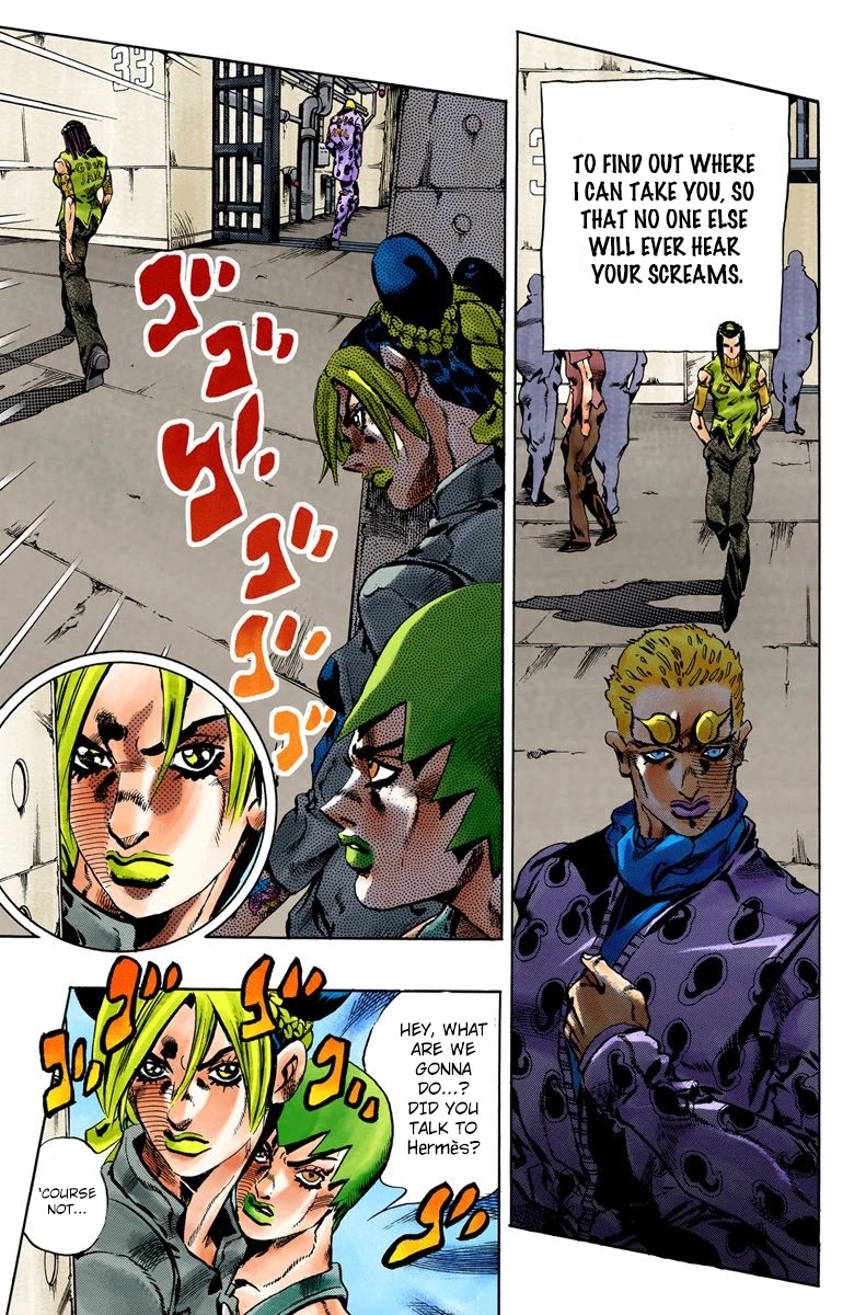 JoJo's Bizarre Adventure Part 6 - Stone Ocean (Official Colored) chapter 52 page 5