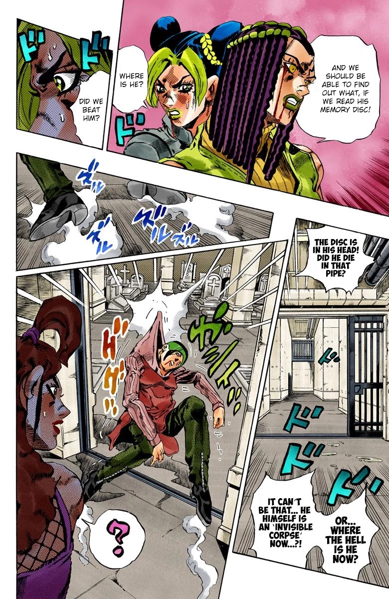 JoJo's Bizarre Adventure Part 6 - Stone Ocean (Official Colored) chapter 55 page 9