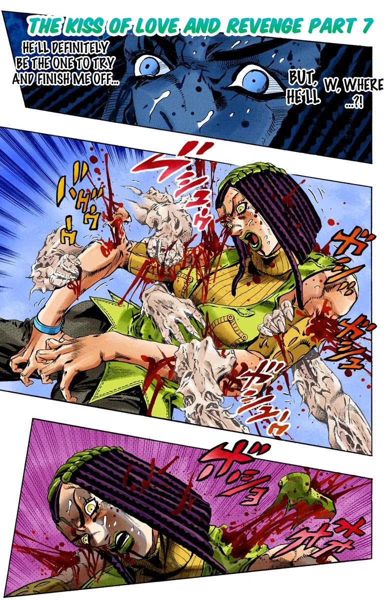JoJo's Bizarre Adventure Part 6 - Stone Ocean (Official Colored) chapter 57 page 1