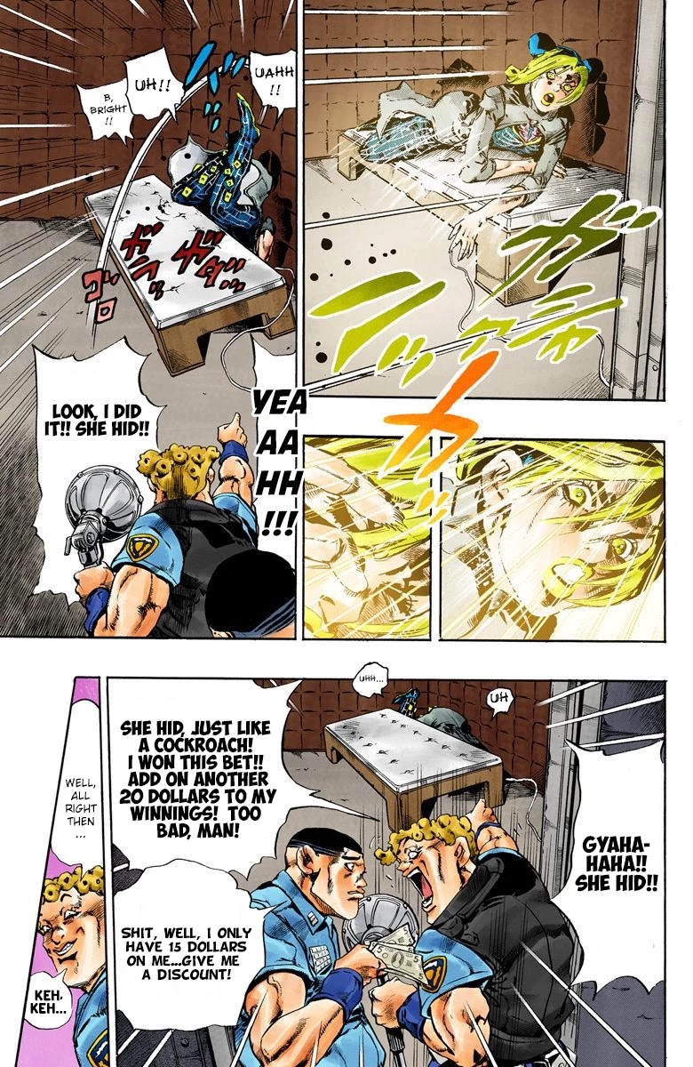 JoJo's Bizarre Adventure Part 6 - Stone Ocean (Official Colored) chapter 60 page 3
