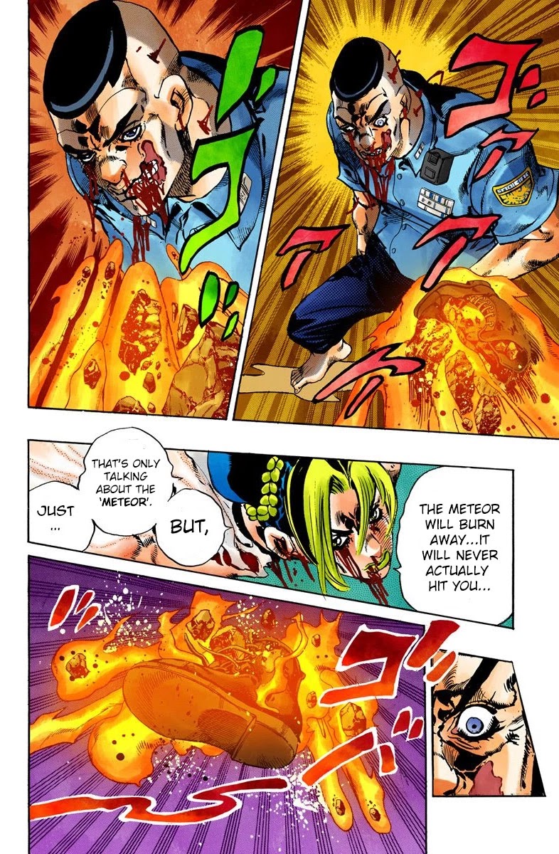 JoJo's Bizarre Adventure Part 6 - Stone Ocean (Official Colored) chapter 66 page 6