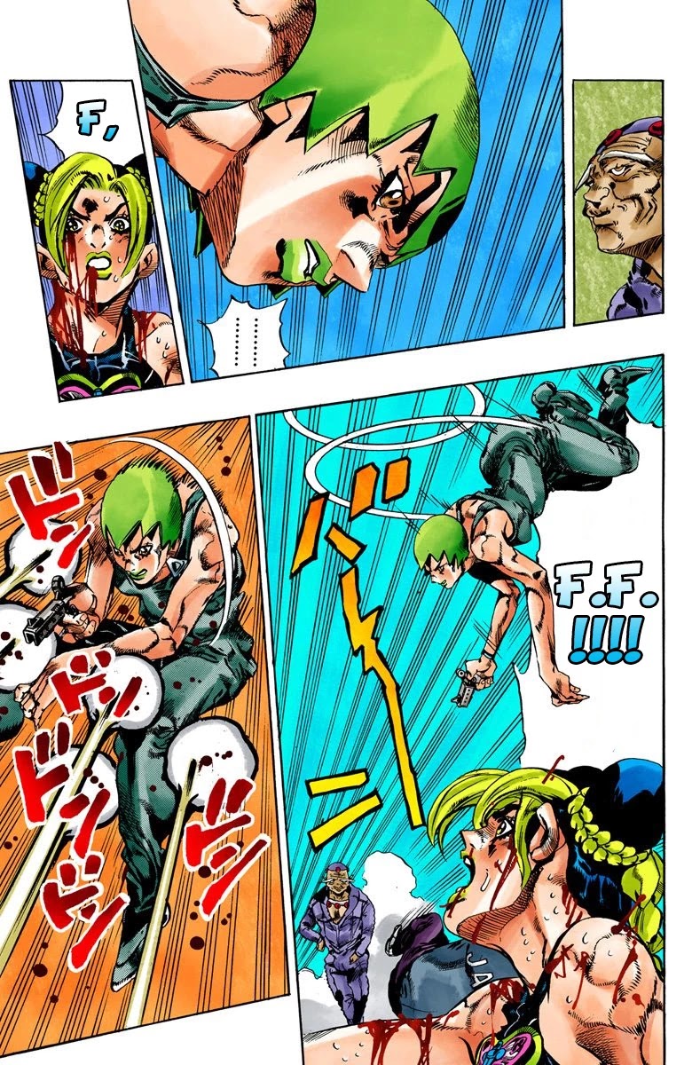 JoJo's Bizarre Adventure Part 6 - Stone Ocean (Official Colored) chapter 67 page 11