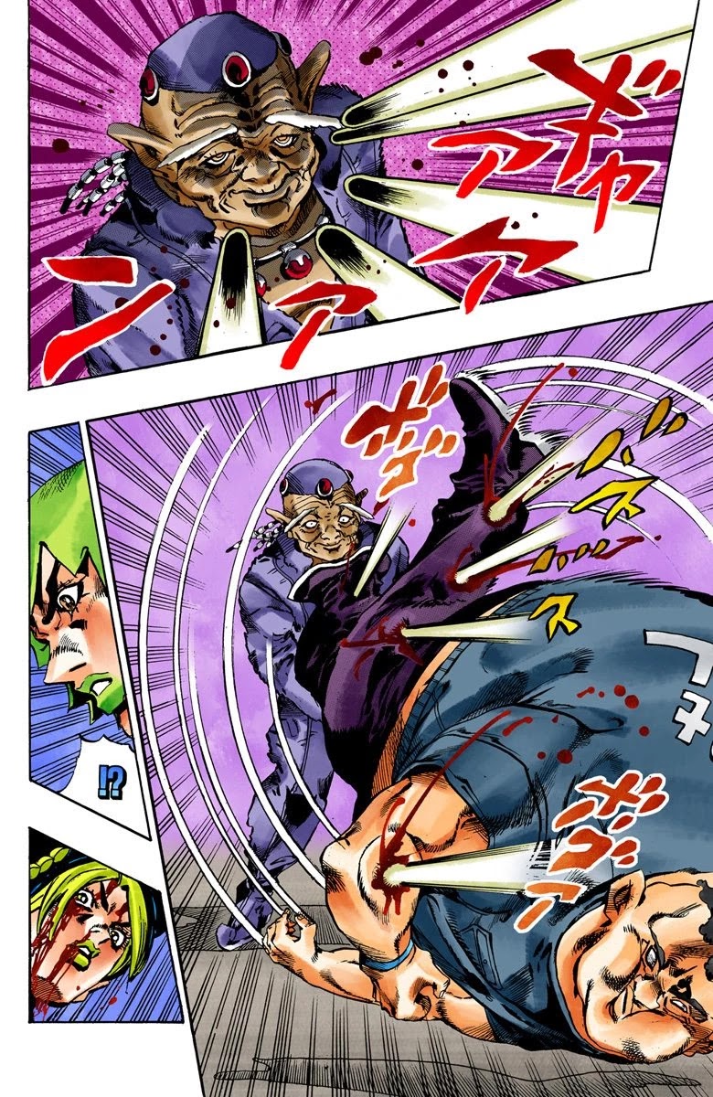 JoJo's Bizarre Adventure Part 6 - Stone Ocean (Official Colored) chapter 67 page 12
