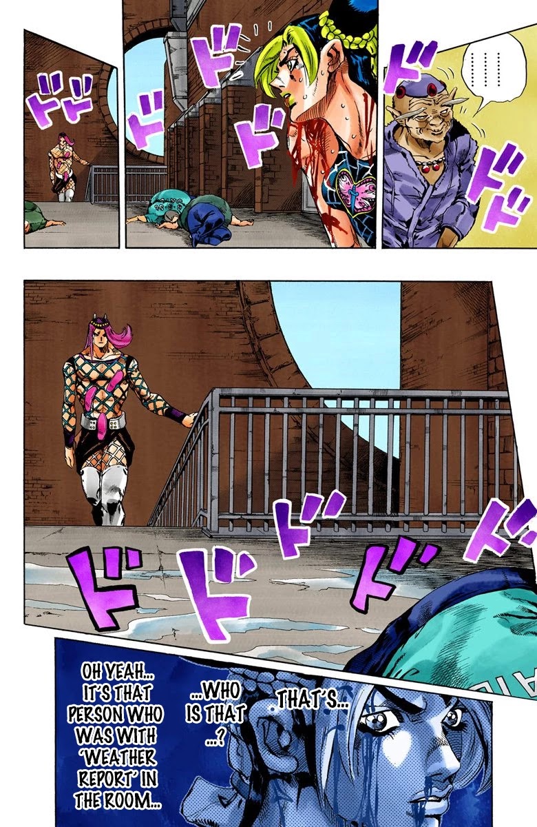 JoJo's Bizarre Adventure Part 6 - Stone Ocean (Official Colored) chapter 67 page 14