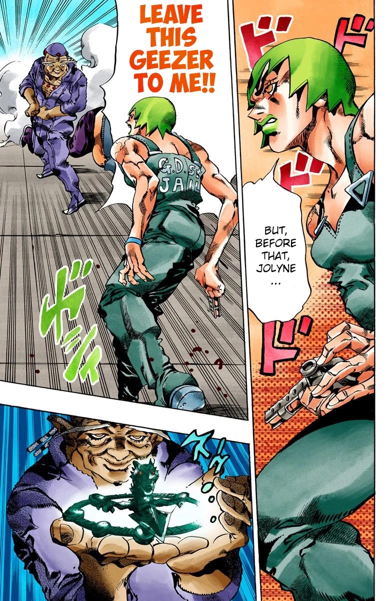 JoJo's Bizarre Adventure Part 6 - Stone Ocean (Official Colored) chapter 67 page 15