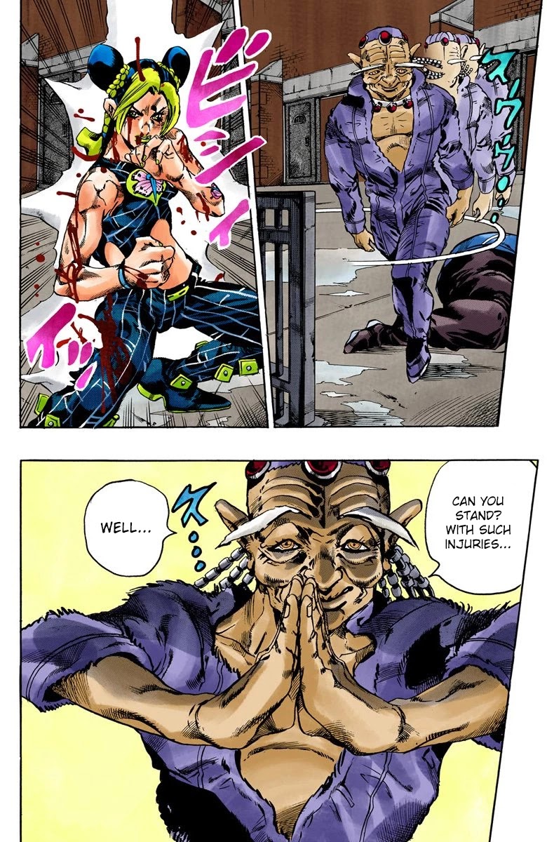 JoJo's Bizarre Adventure Part 6 - Stone Ocean (Official Colored) chapter 67 page 4