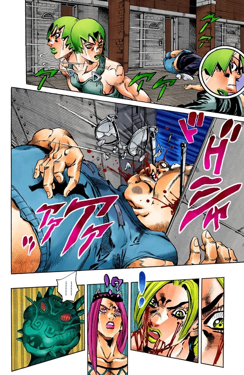 JoJo's Bizarre Adventure Part 6 - Stone Ocean (Official Colored) chapter 69 page 10