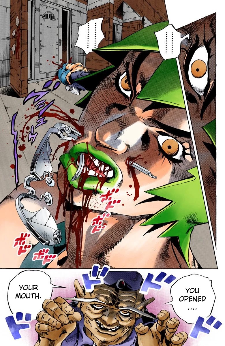 JoJo's Bizarre Adventure Part 6 - Stone Ocean (Official Colored) chapter 69 page 11