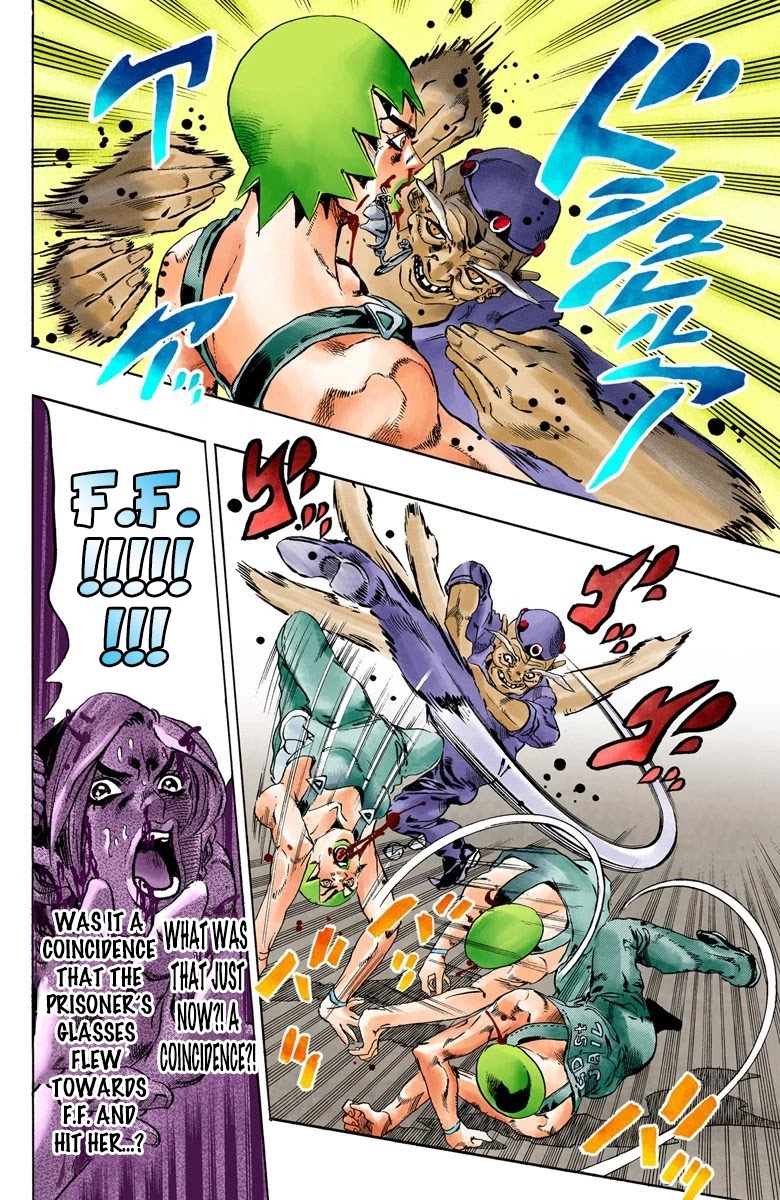 JoJo's Bizarre Adventure Part 6 - Stone Ocean (Official Colored) chapter 69 page 12