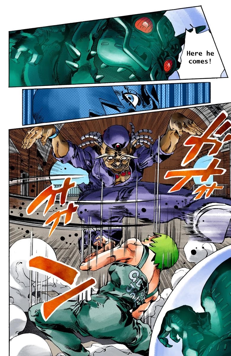 JoJo's Bizarre Adventure Part 6 - Stone Ocean (Official Colored) chapter 69 page 2