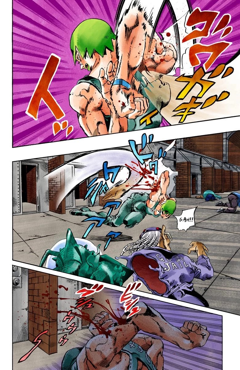 JoJo's Bizarre Adventure Part 6 - Stone Ocean (Official Colored) chapter 69 page 6