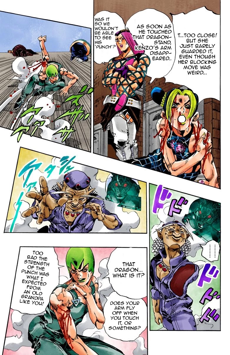 JoJo's Bizarre Adventure Part 6 - Stone Ocean (Official Colored) chapter 69 page 7
