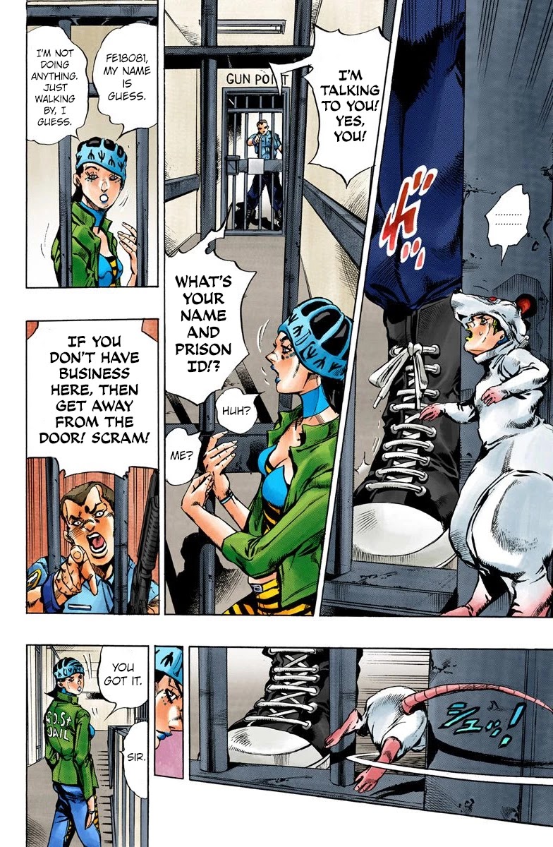 JoJo's Bizarre Adventure Part 6 - Stone Ocean (Official Colored) chapter 7 page 9