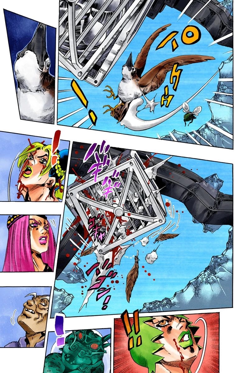 JoJo's Bizarre Adventure Part 6 - Stone Ocean (Official Colored) chapter 70 page 16