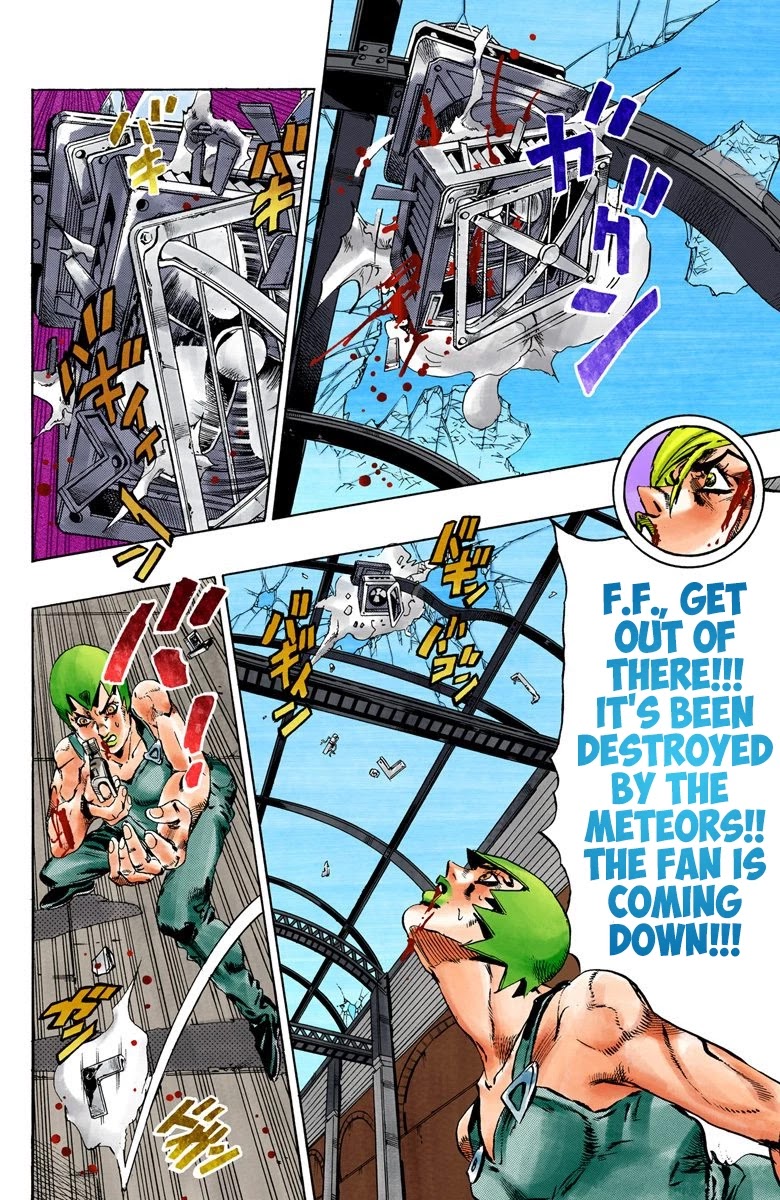 JoJo's Bizarre Adventure Part 6 - Stone Ocean (Official Colored) chapter 70 page 17