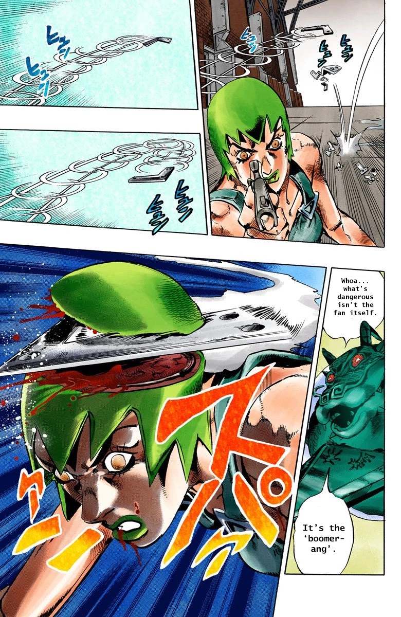 JoJo's Bizarre Adventure Part 6 - Stone Ocean (Official Colored) chapter 70 page 18