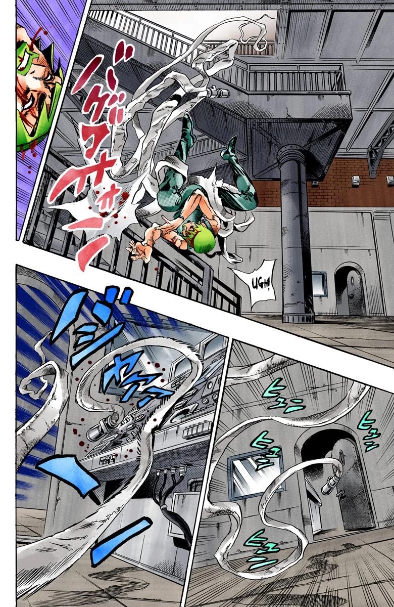 JoJo's Bizarre Adventure Part 6 - Stone Ocean (Official Colored) chapter 72 page 11