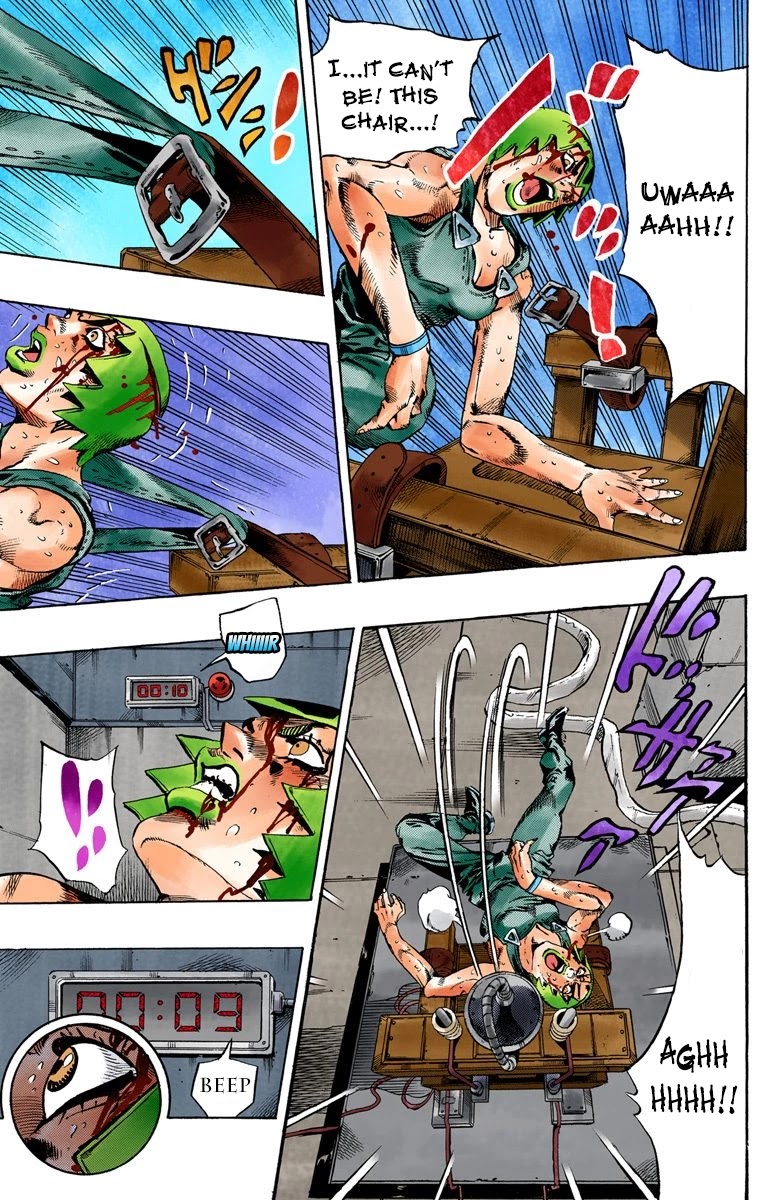 JoJo's Bizarre Adventure Part 6 - Stone Ocean (Official Colored) chapter 72 page 14