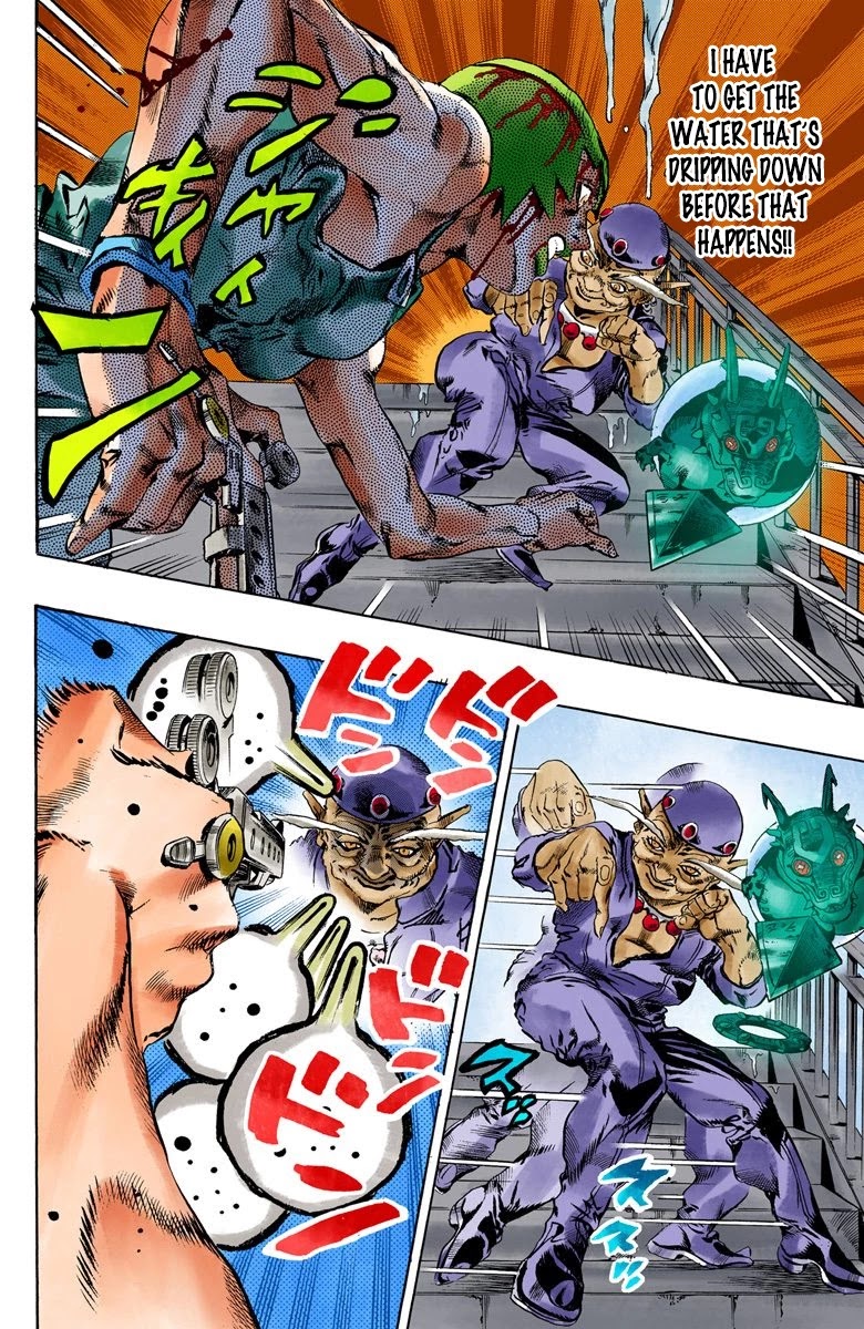 JoJo's Bizarre Adventure Part 6 - Stone Ocean (Official Colored) chapter 72 page 17