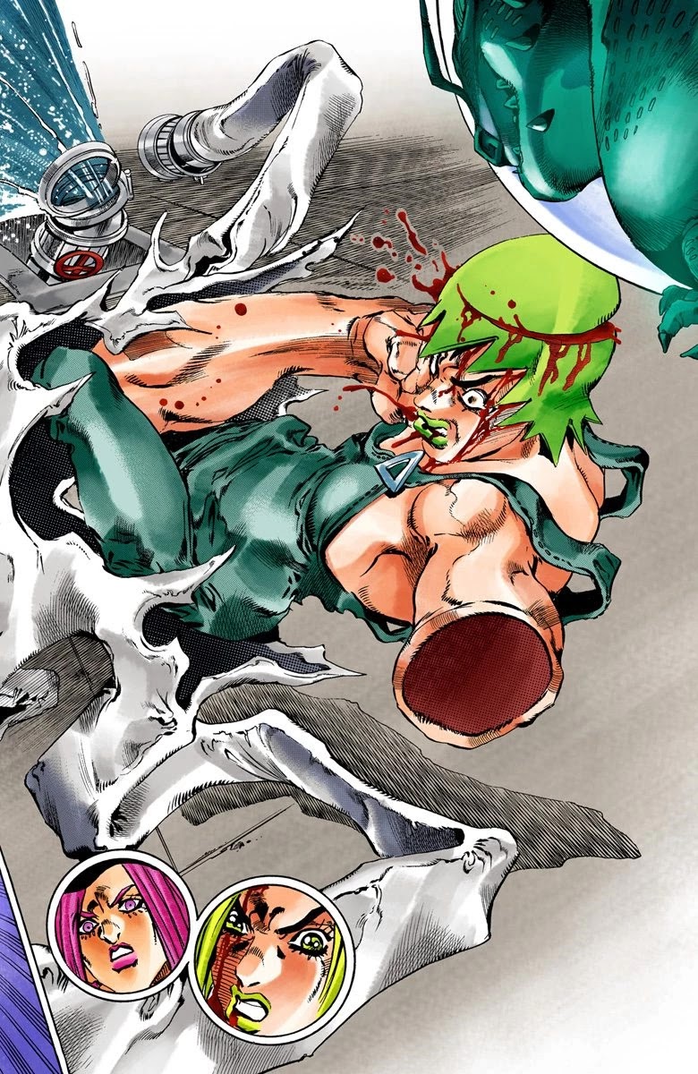 JoJo's Bizarre Adventure Part 6 - Stone Ocean (Official Colored) chapter 72 page 7