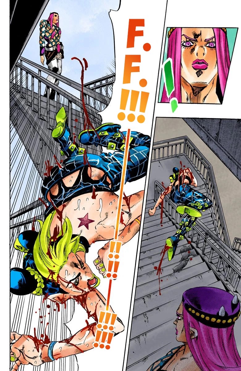 JoJo's Bizarre Adventure Part 6 - Stone Ocean (Official Colored) chapter 73 page 10