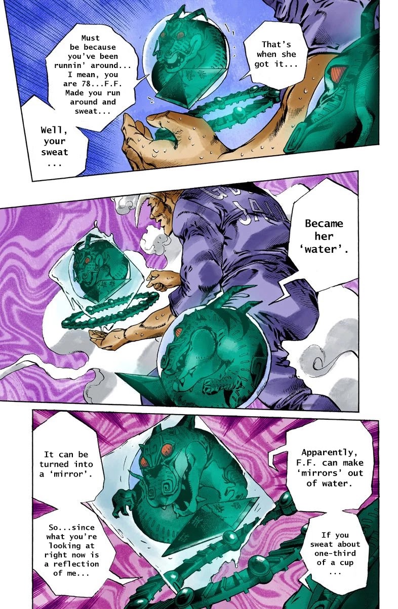 JoJo's Bizarre Adventure Part 6 - Stone Ocean (Official Colored) chapter 73 page 5