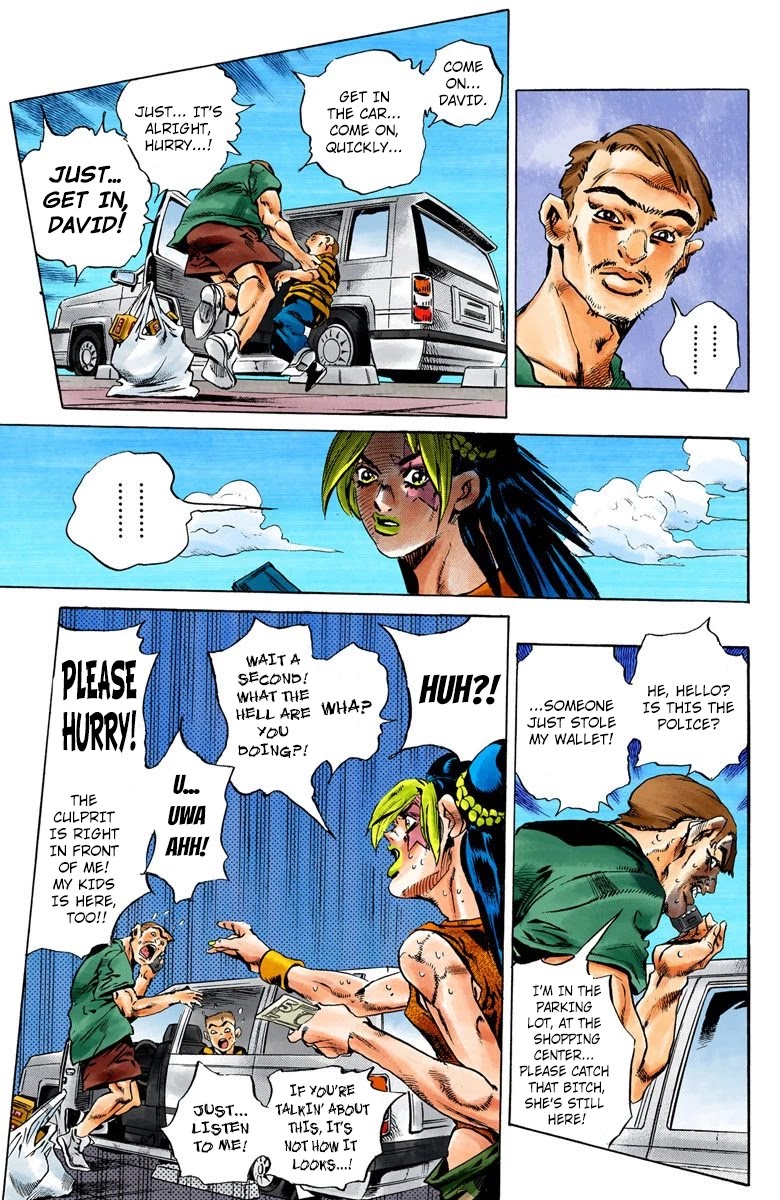 JoJo's Bizarre Adventure Part 6 - Stone Ocean (Official Colored) chapter 75 page 10