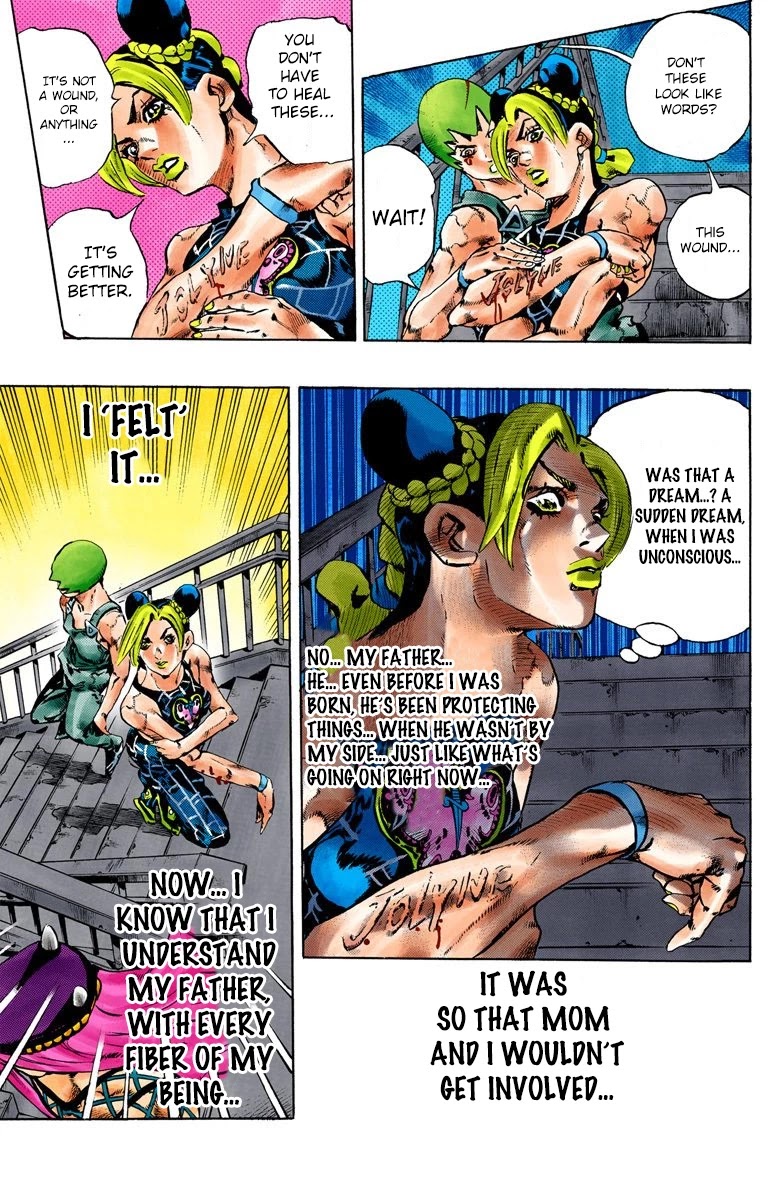 JoJo's Bizarre Adventure Part 6 - Stone Ocean (Official Colored) chapter 75 page 18