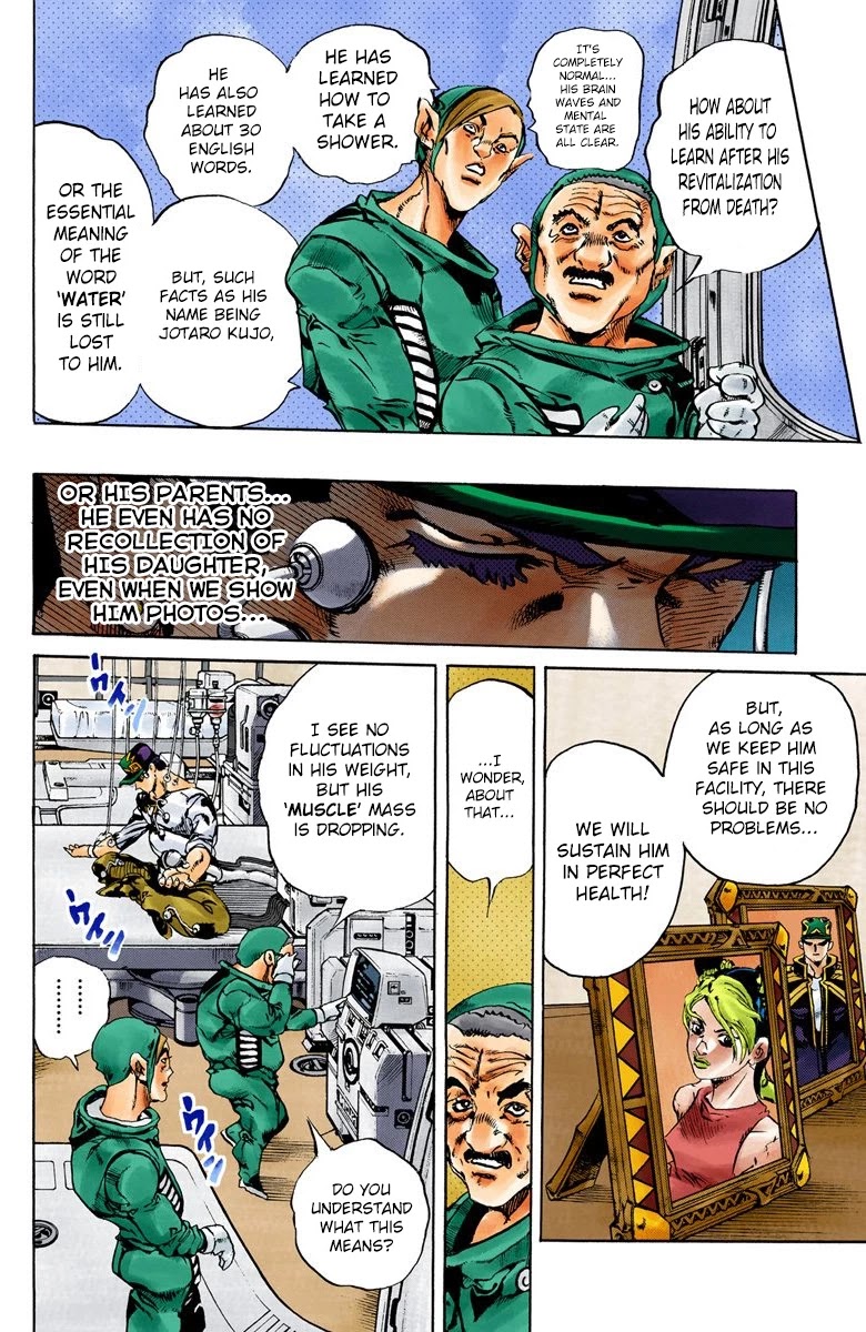 JoJo's Bizarre Adventure Part 6 - Stone Ocean (Official Colored) chapter 75 page 3