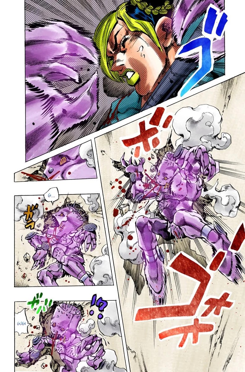JoJo's Bizarre Adventure Part 6 - Stone Ocean (Official Colored) chapter 8 page 16