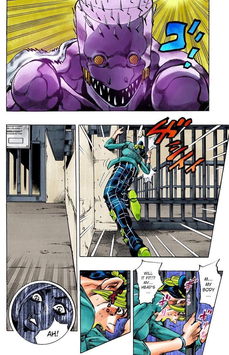 JoJo's Bizarre Adventure Part 6 - Stone Ocean (Official Colored) chapter 8 page 2