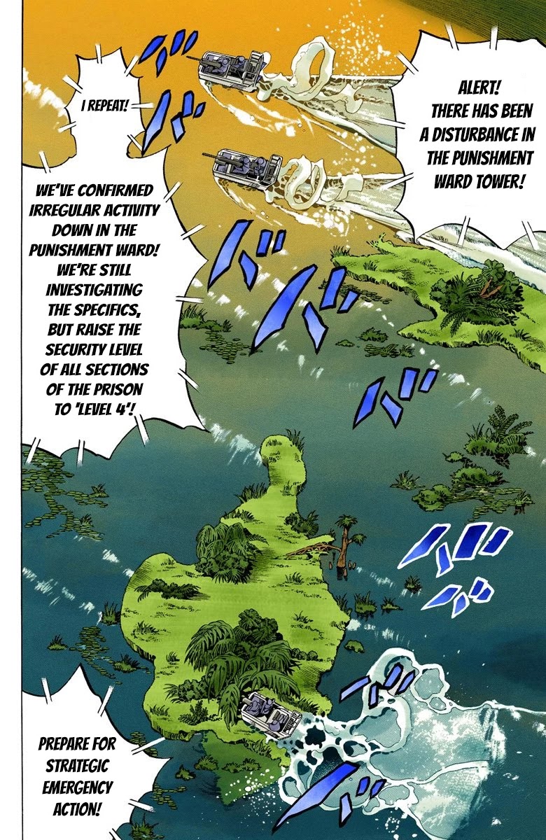 JoJo's Bizarre Adventure Part 6 - Stone Ocean (Official Colored) chapter 80 page 6