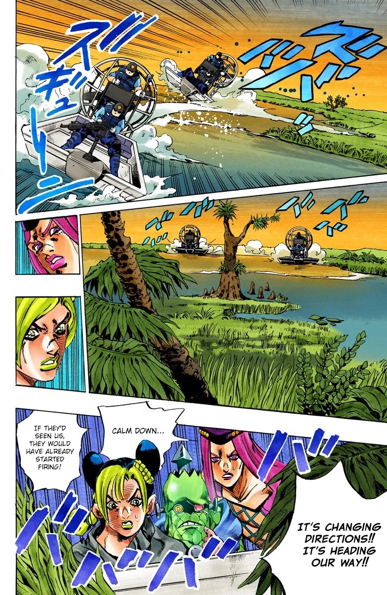 JoJo's Bizarre Adventure Part 6 - Stone Ocean (Official Colored) chapter 80 page 8