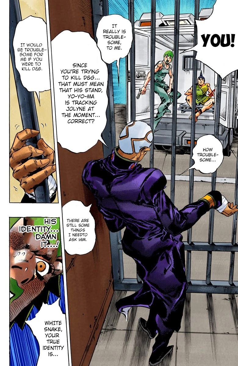 JoJo's Bizarre Adventure Part 6 - Stone Ocean (Official Colored) chapter 84 page 20