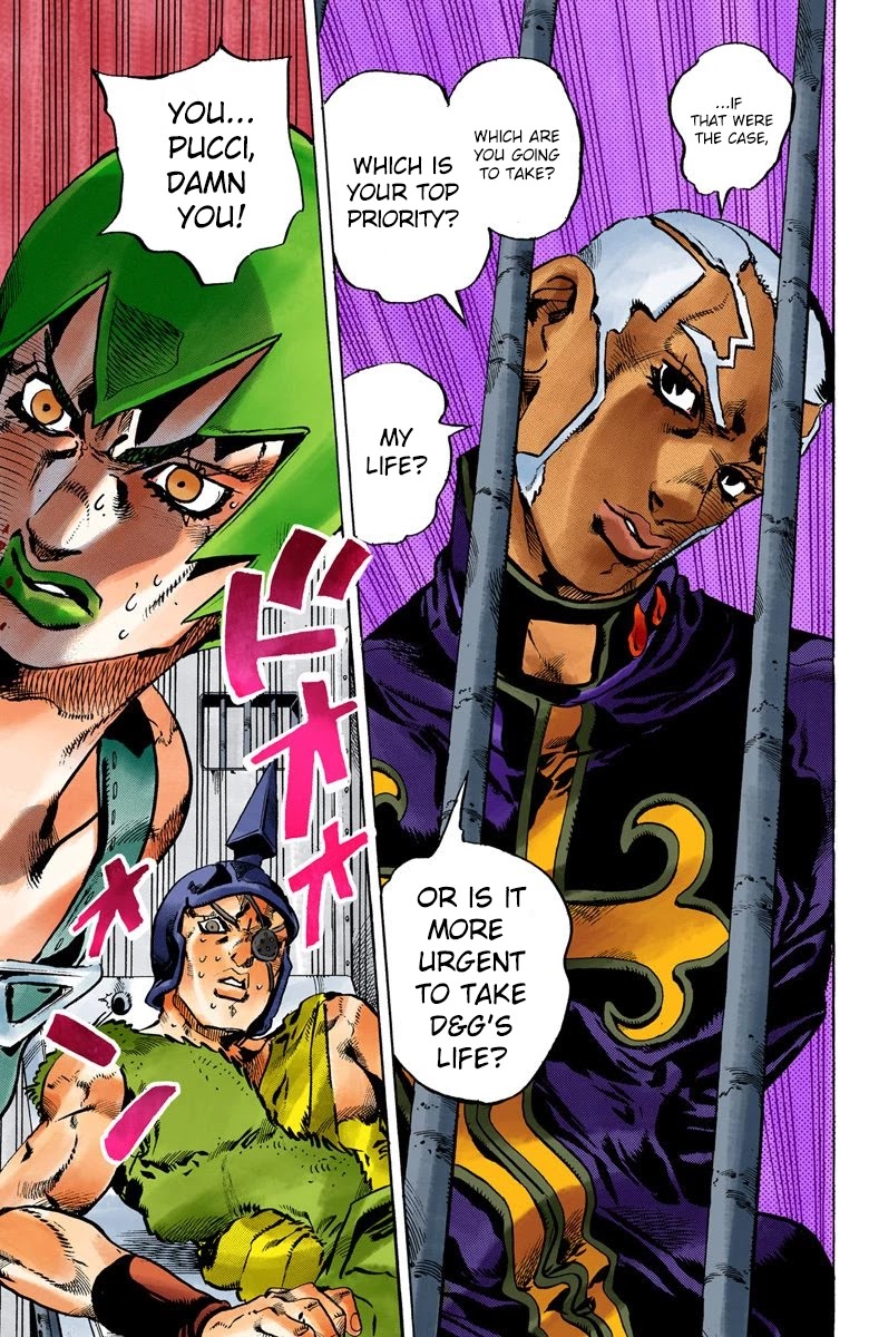 JoJo's Bizarre Adventure Part 6 - Stone Ocean (Official Colored) chapter 84 page 21