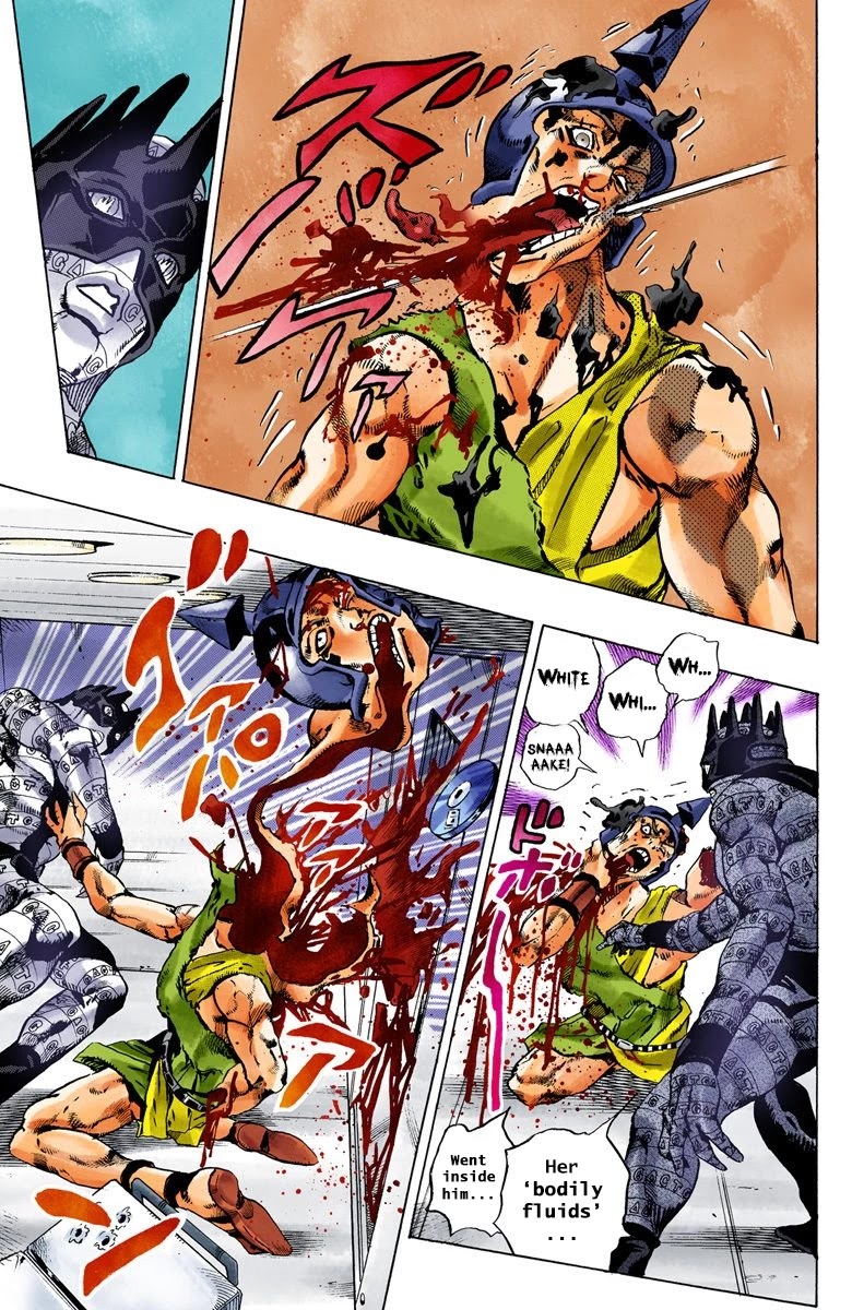JoJo's Bizarre Adventure Part 6 - Stone Ocean (Official Colored) chapter 85 page 12
