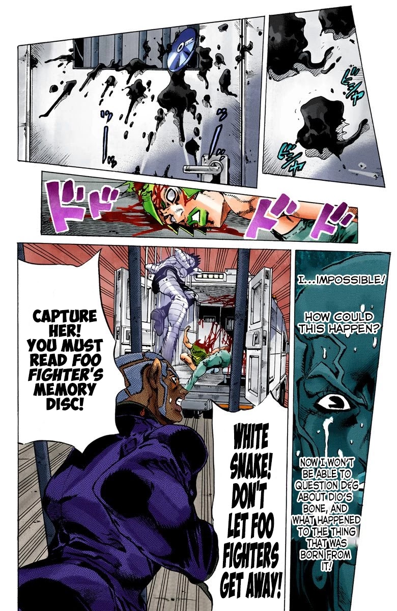 JoJo's Bizarre Adventure Part 6 - Stone Ocean (Official Colored) chapter 85 page 13