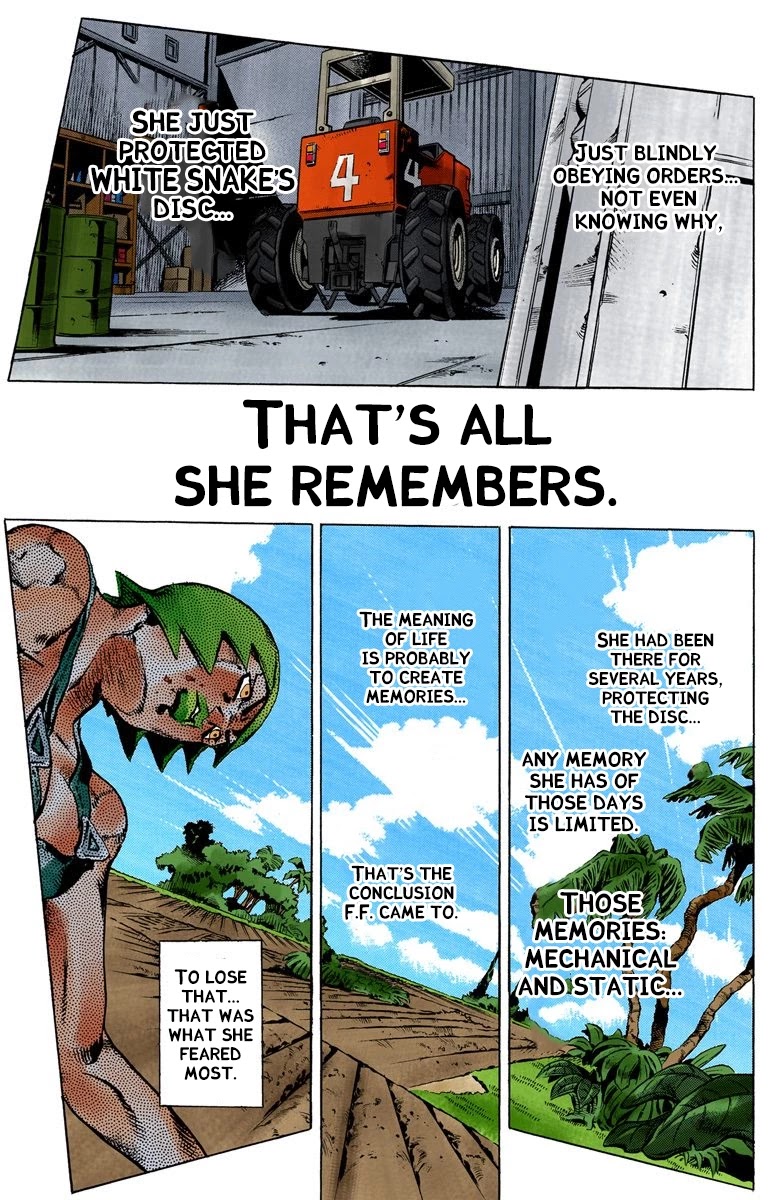 JoJo's Bizarre Adventure Part 6 - Stone Ocean (Official Colored) chapter 85 page 4