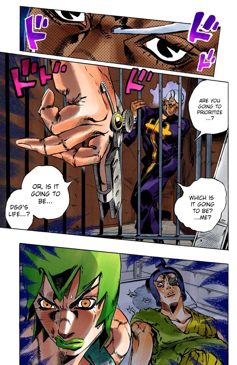 JoJo's Bizarre Adventure Part 6 - Stone Ocean (Official Colored) chapter 85 page 6